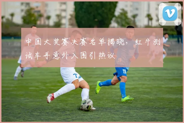 中国大奖赛决赛名单揭晓，红牛测试车手意外入围引热议